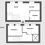 A.s. Kościuszki Dwupoziomowy Apartament